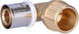 Kolano 90st zaprasowywane GZ 20mm x 3/4 ONNLINE