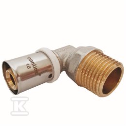 Kolano 90st zaprasowywane GZ 32mm x 1 ONNLINE