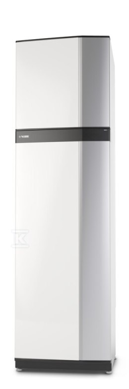 Pompa ciepła na powietrze wentylacyjne NIBE S735C-7 R EM 3x400V do 5,37 kW, chłodzenie, c.o. i c.w.u. 180 l