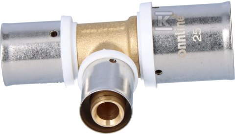 Trójnik redukcyjny zaprasowywany 25X16X20 MM il U ONNLINE