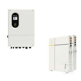 Zestaw SolaX - falownik hybrydowy 8 kW + magazyn energii 10,6 kWh (bez paneli PV)