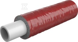 Rura KAN-therm PERT AL w czerwonej izolacji 6 mm ultraPRESS - 16x2.0 zwój 100 m