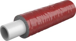 Rura KAN-therm PERT AL w czerwonej izolacji 6 mm ultraPRESS - 32x3.0 zwój 50 m
