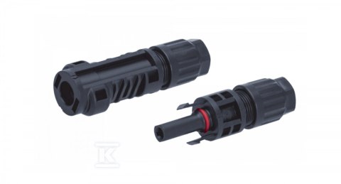 Złącze PV Wtyk PV4-S dla przekroju 4/6 mm2, o średnicy przewodu 5,5-7,8 mm
